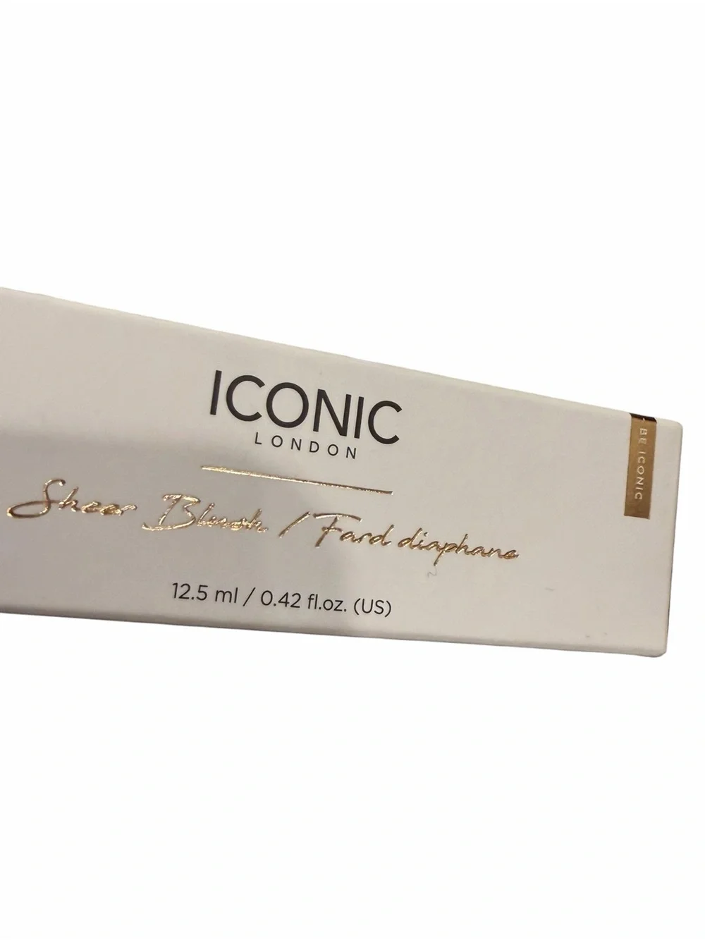 Iconic London Sheer Blush Shade Rose Riot 12.5ml .42 oz NEW Made In Italy